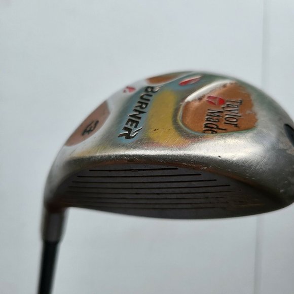 TAYLORMADE Burner 3-Wood S-90 Plus Men's RH Bubble Shaft FAIR! - Picture 4 of 11
